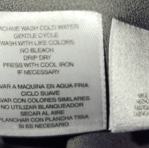 Anne Klein Large Purple Leopard Print Top 3/4 Sleeves Tie Waist - Picture 8 of 8